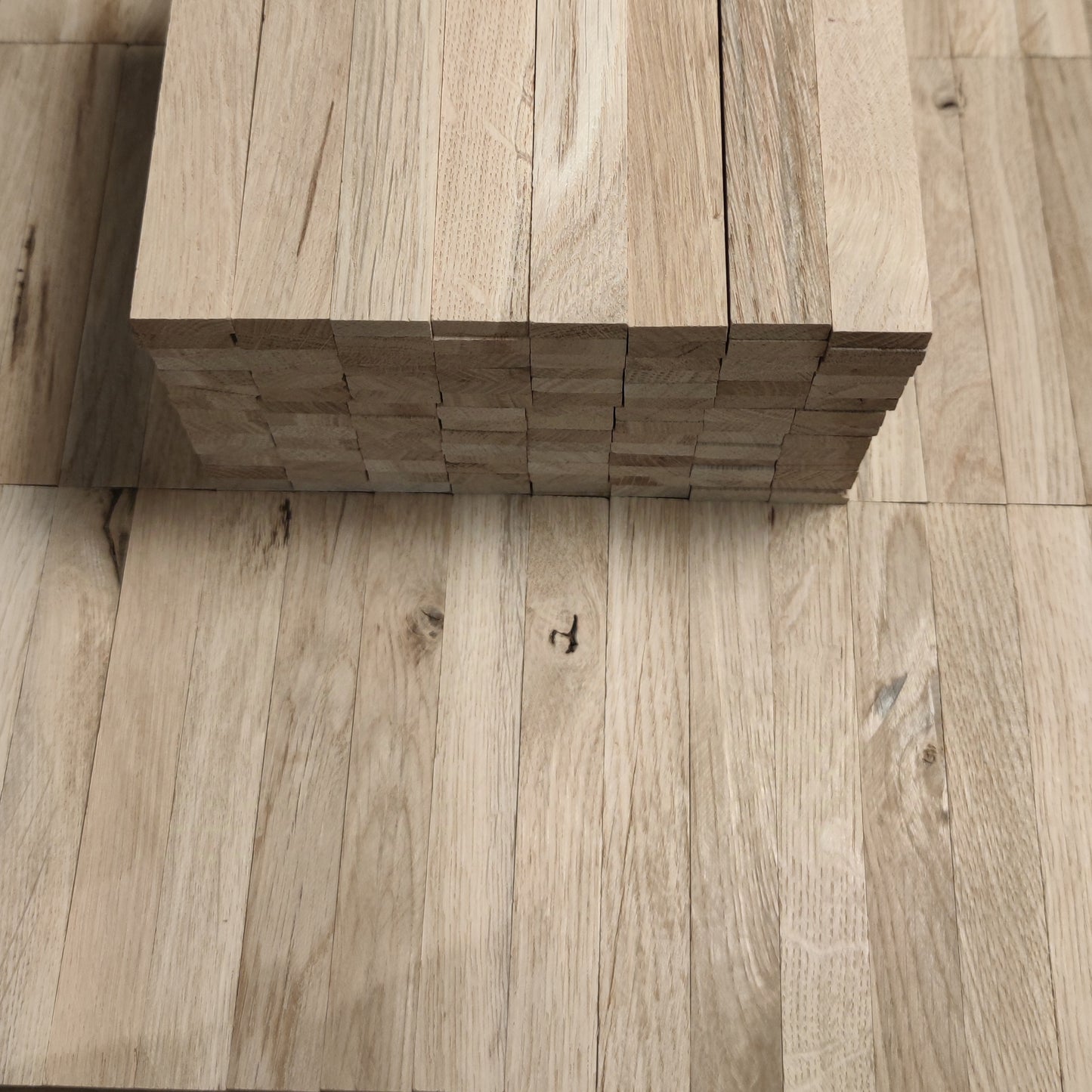 Easy-Sticks 3.0 - Chêne Shine clair - 16cm x 2,3cm x 0,8cm - 160 pièce