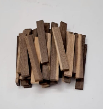 Easy-Sticks 3.0 Brown Mix - Chêne - 196 pièces - 16cm x 2,2cm x 0,8cm