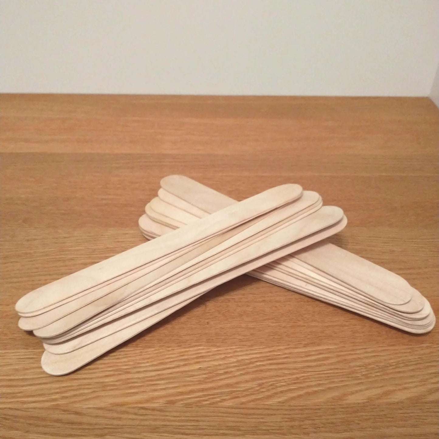 10 x Bâtonnets de glace fins 2,5cm x 30cm Easy Ice-Sticks pour des projets d'artisanat variés - Acheter Bâtonnets de glace