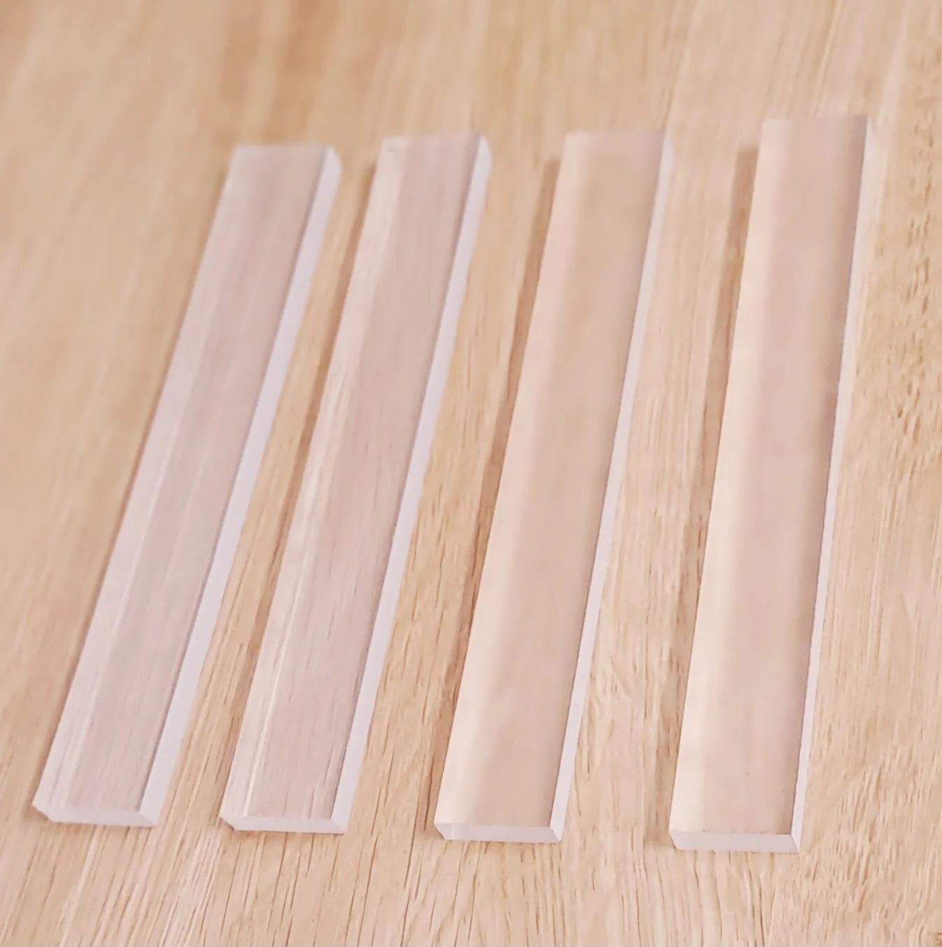 Easy-Sticks Acrylique Satinée 16cm de long, 10 pièces pour ton DIY