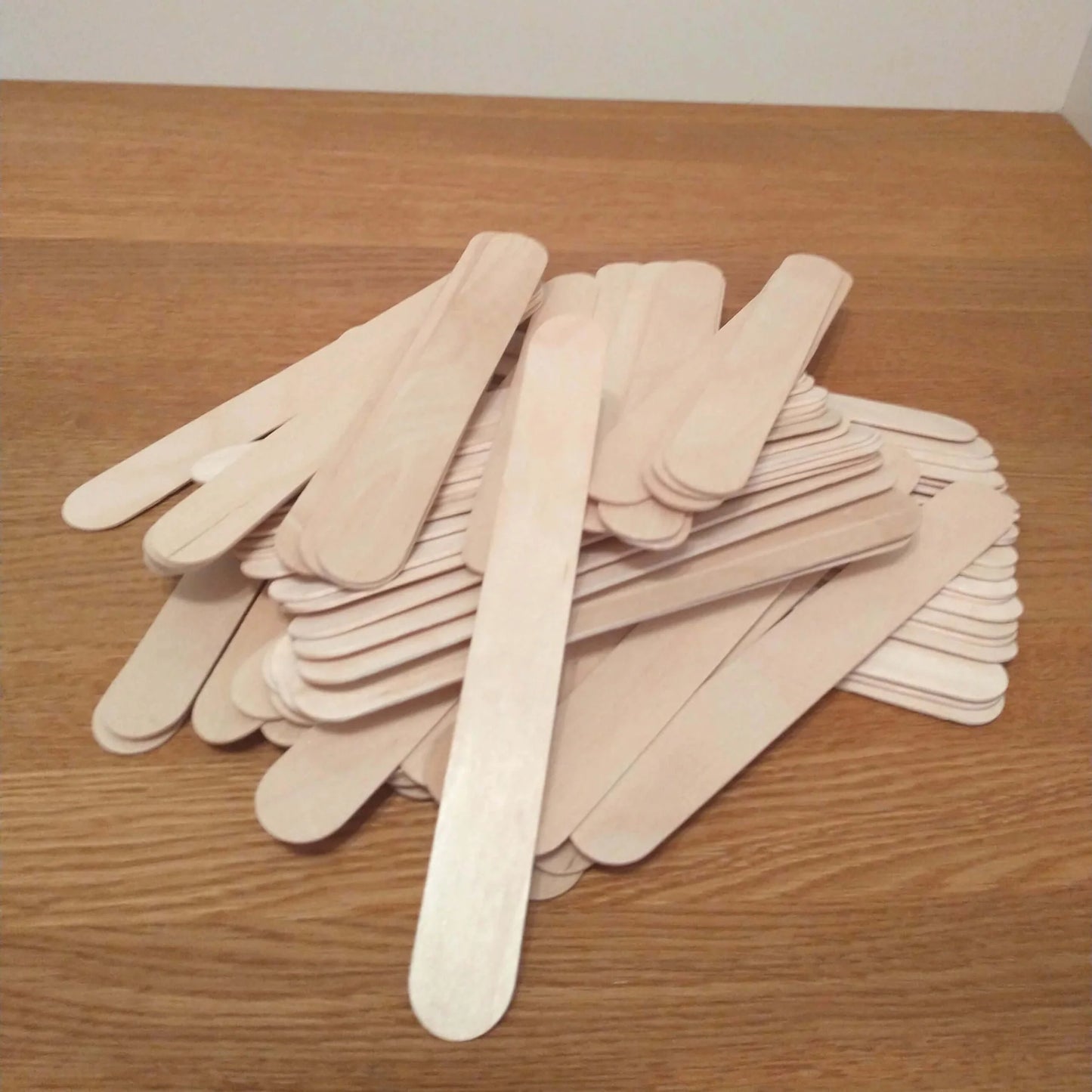 20 x Easy Ice-Sticks 2,5cm x 20cm - Idéal Pour Bricoler Avec Des Bâtons En Bois Pour Des Décorations Créatives De Noël