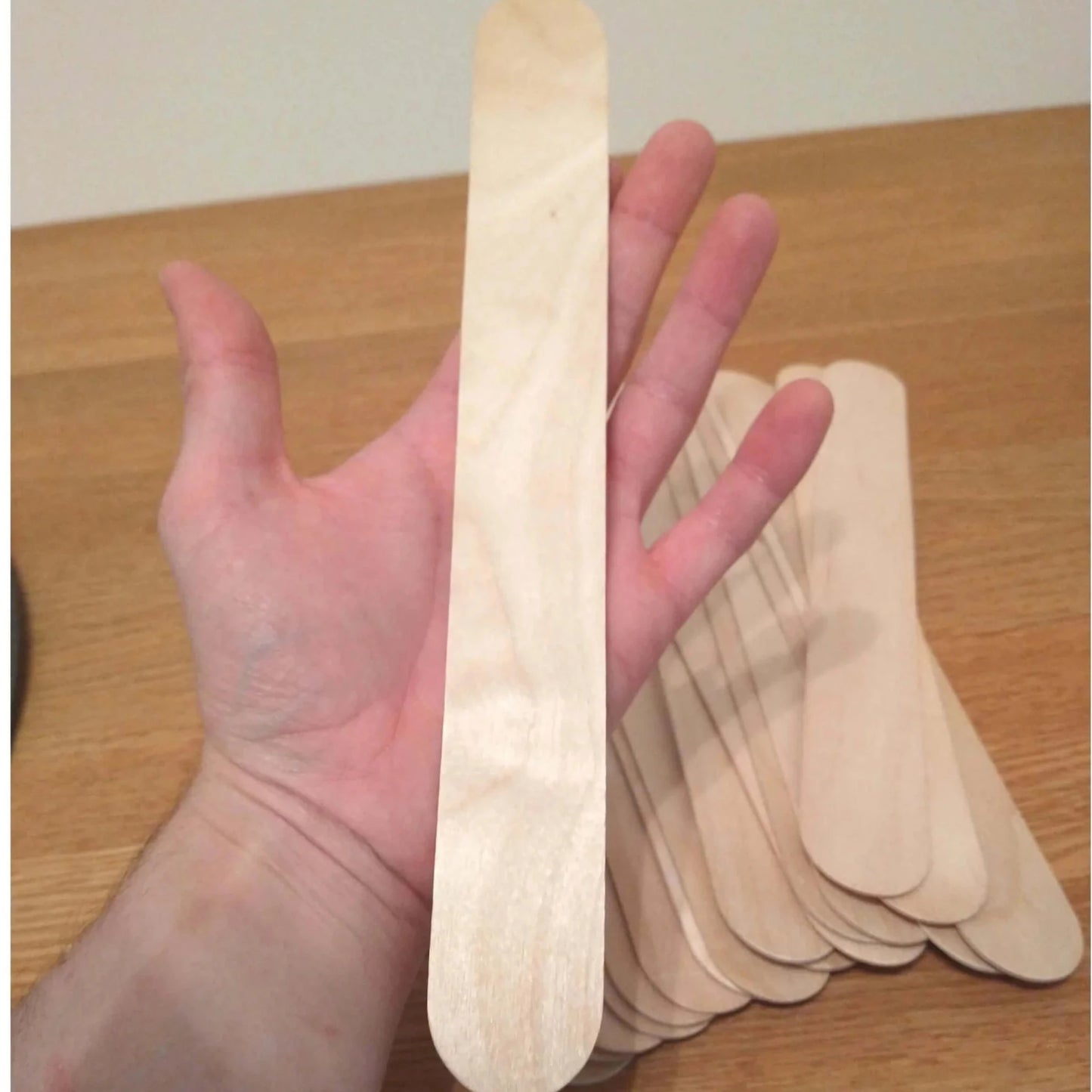10 x Bâtonnets de glace fins 2,5cm x 30cm Easy Ice-Sticks pour des projets d'artisanat variés - Acheter Bâtonnets de glace