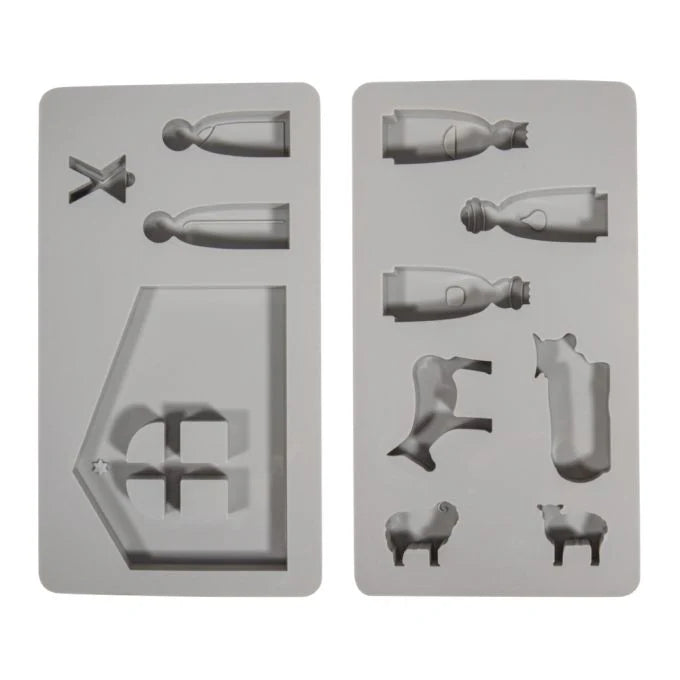 Moule en silicone Crèche
