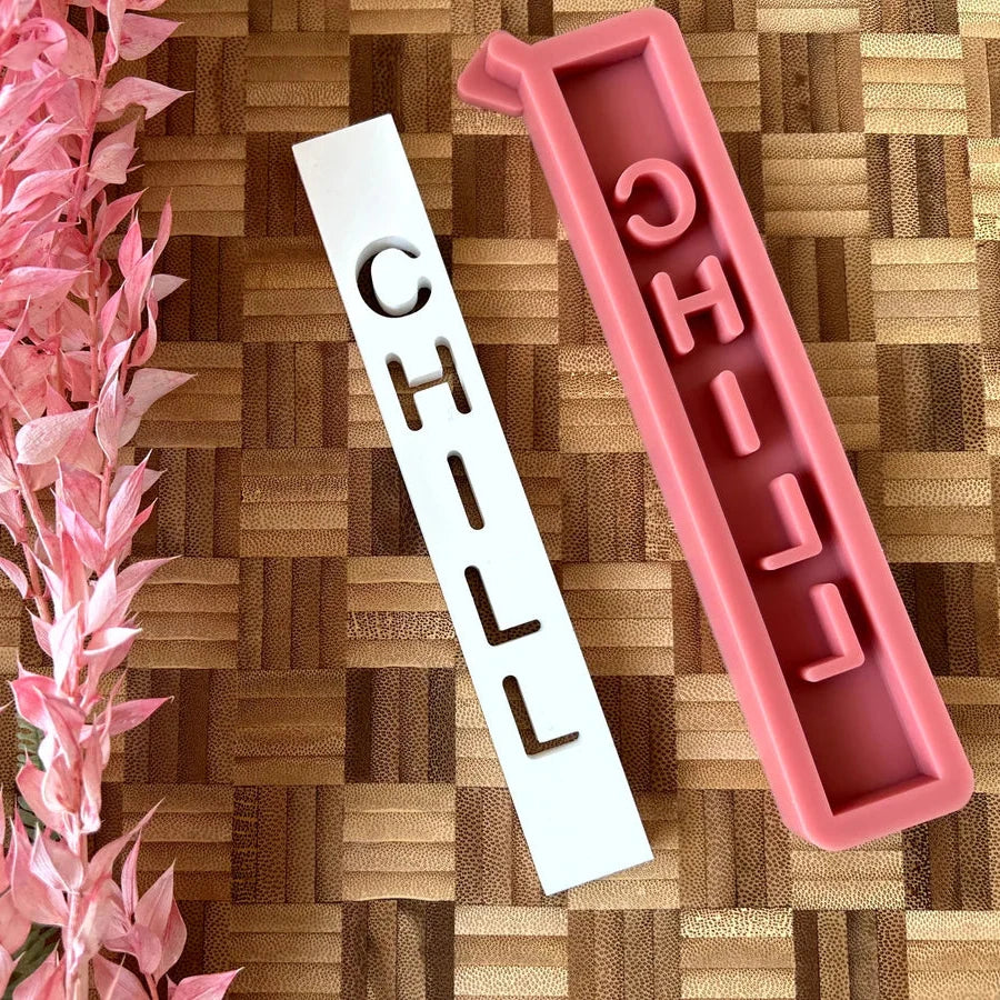 Moules en silicone CHILL Easy-Sticks - Moule polyvalent pour photophores et maisons lumineuses
