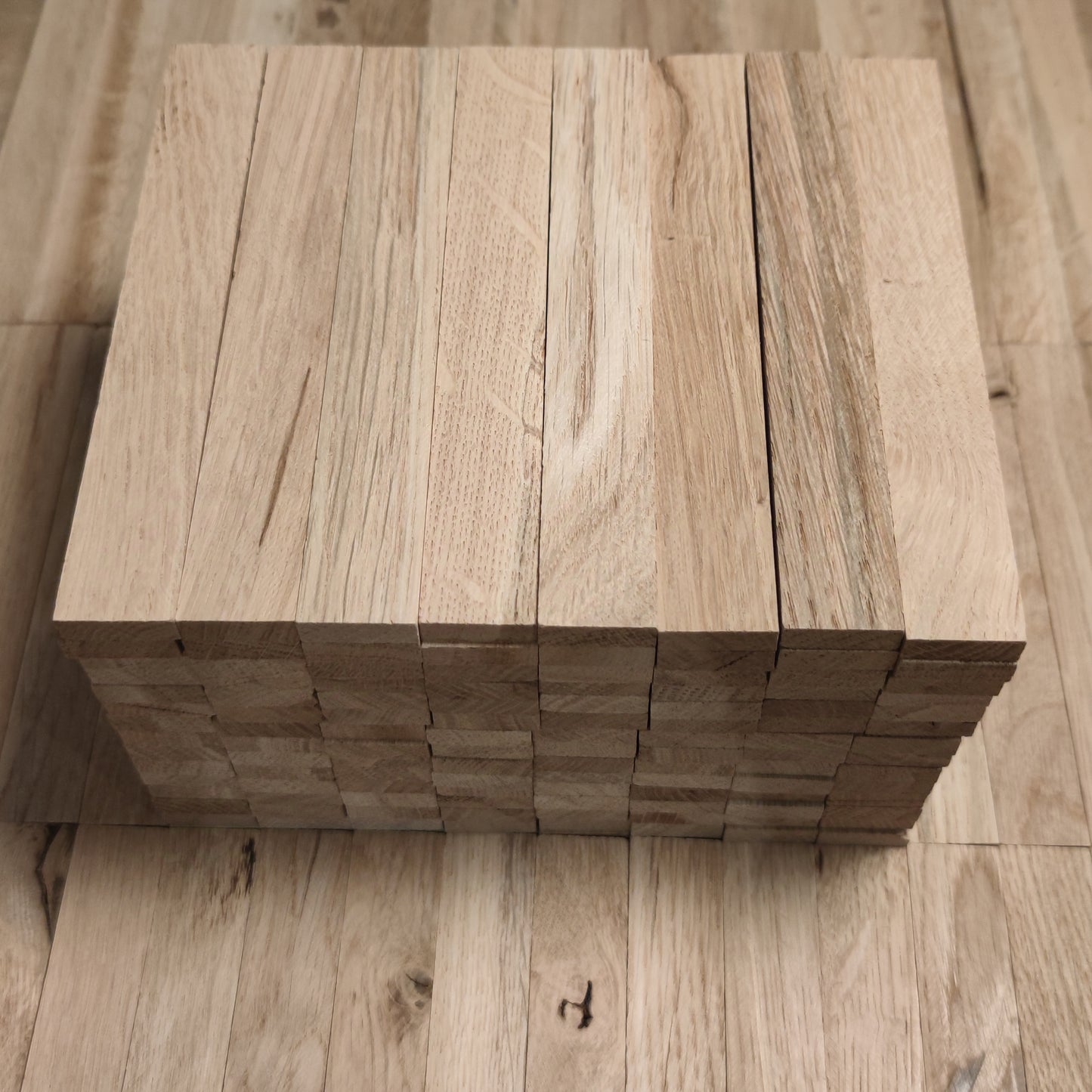 Easy-Sticks 3.0 - Chêne Shine clair - 16cm x 2,3cm x 0,8cm - 160 pièce