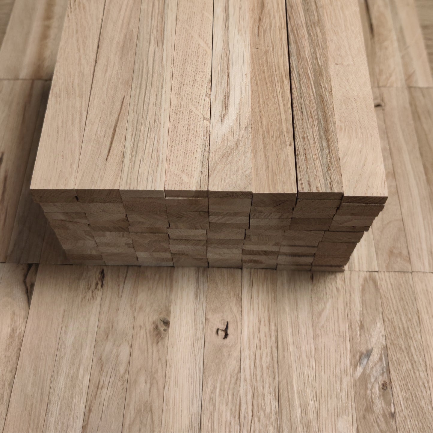 Easy-Sticks 3.0 - Chêne Shine clair - 16cm x 2,3cm x 0,8cm - 160 pièce