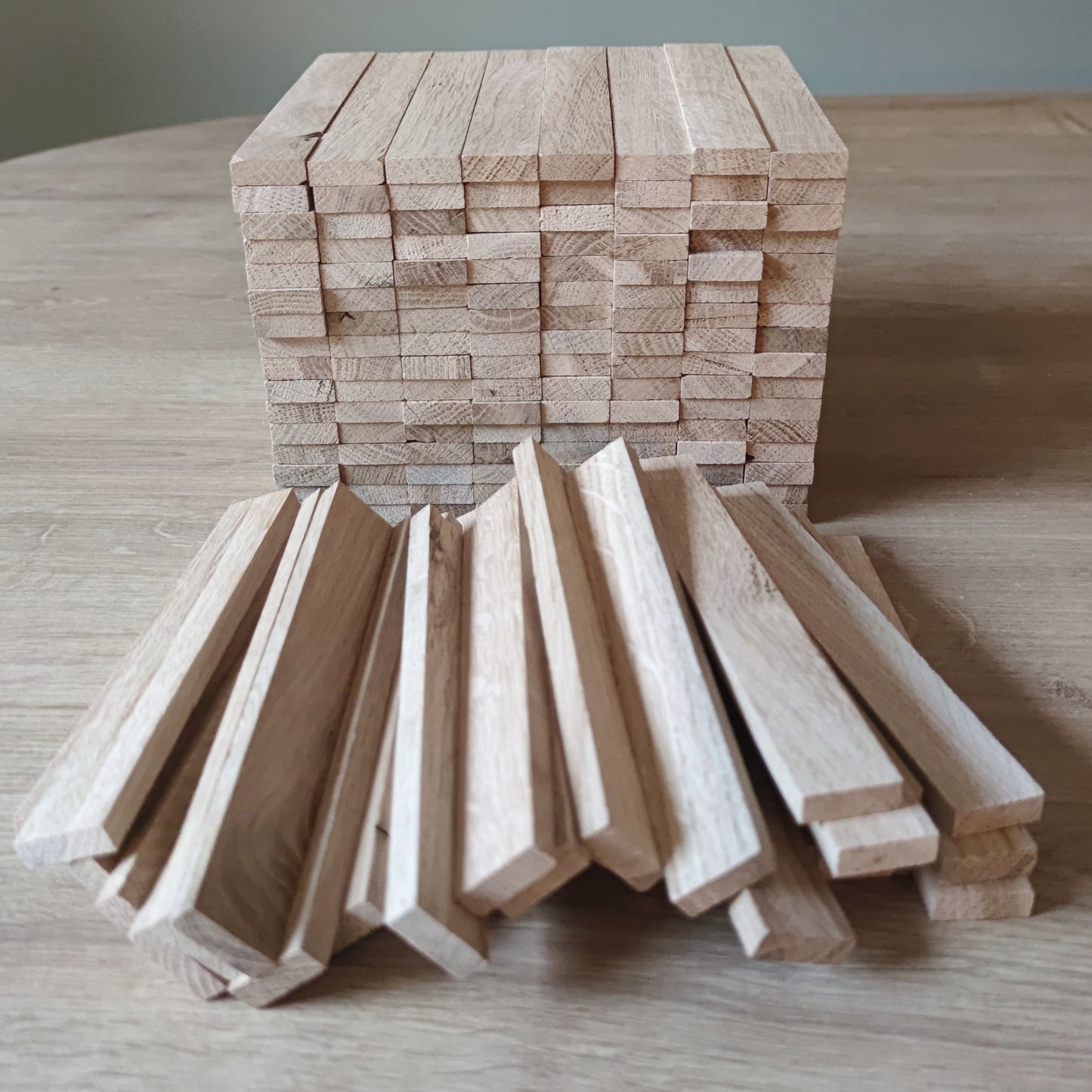 Easy-Sticks 3.0 - Chêne Shine clair - 16cm x 2,3cm x 0,8cm - 160 pièce