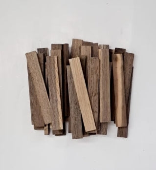 Easy-Sticks 3.0 Brown Mix - Chêne - 196 pièces - 16cm x 2,2cm x 0,8cm