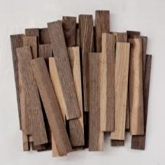 Easy-Sticks 3.0 Brown Mix - Chêne - 196 pièces - 16cm x 2,2cm x 0,8cm