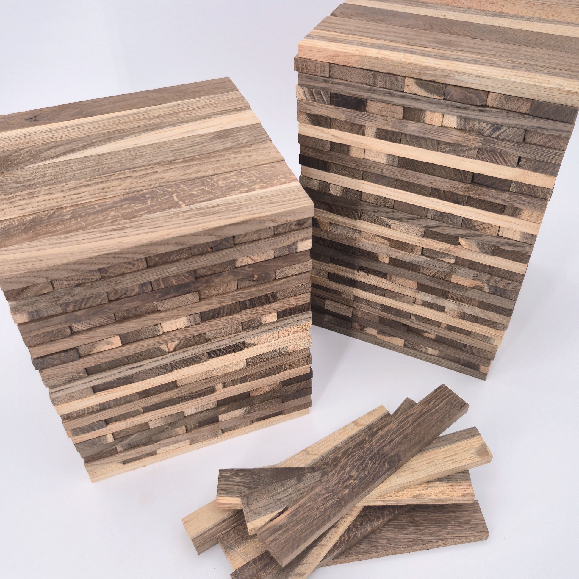 Easy-sticks chêne Brwon clair et foncé mélangé, Bois de bricolage