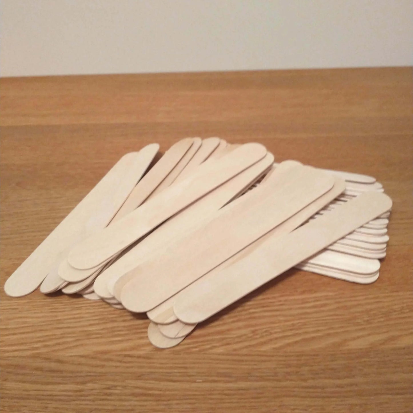 20 x Easy Ice-Sticks 2,5cm x 20cm - Idéal Pour Bricoler Avec Des Bâtons En Bois Pour Des Décorations Créatives De Noël