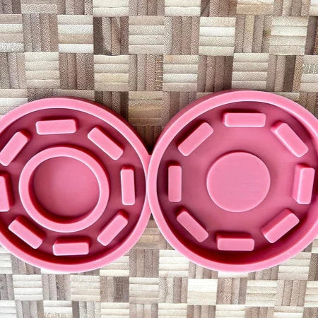 Moule en silicone rond pour la fabrication de photophores DIY - Matériaux de haute qualité